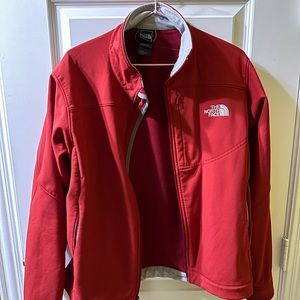 North face Apex red jacket